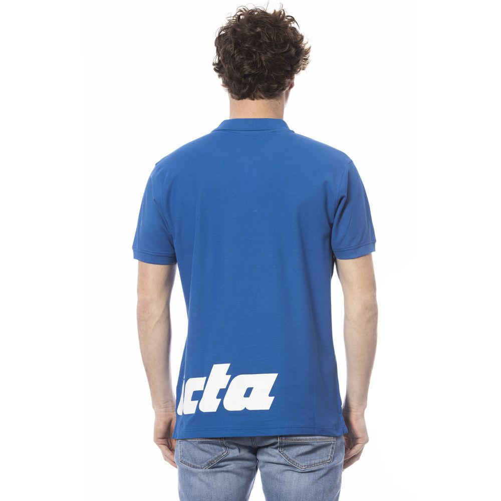 Polo Invicta bleu en coton pour homme