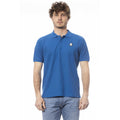 Polo Invicta bleu en coton pour homme