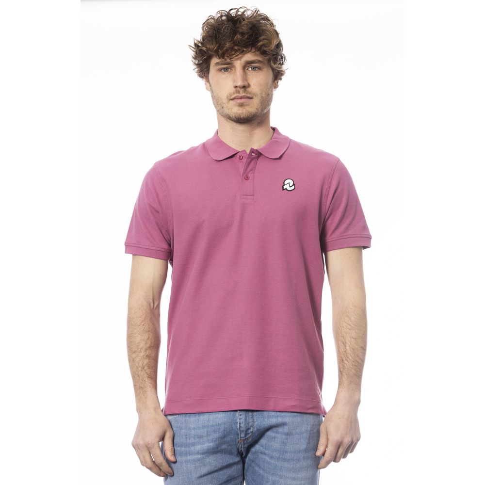Polo Invicta en coton violet pour homme