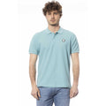 Polo Invicta bleu clair en coton pour homme
