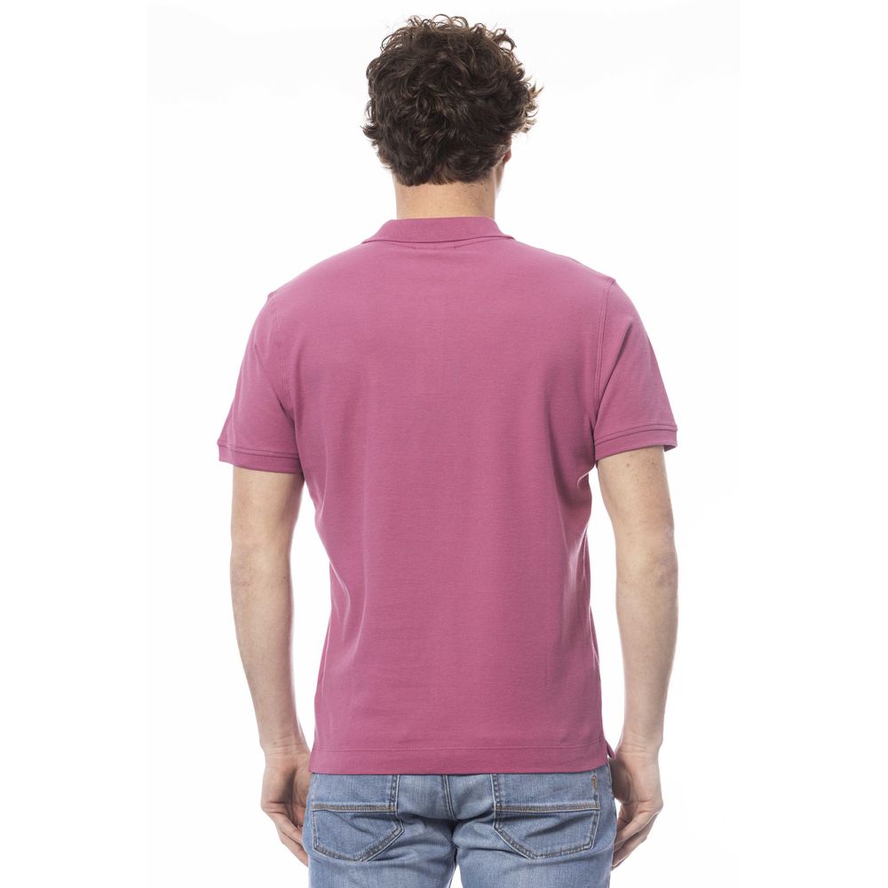 Polo Invicta en coton violet pour homme