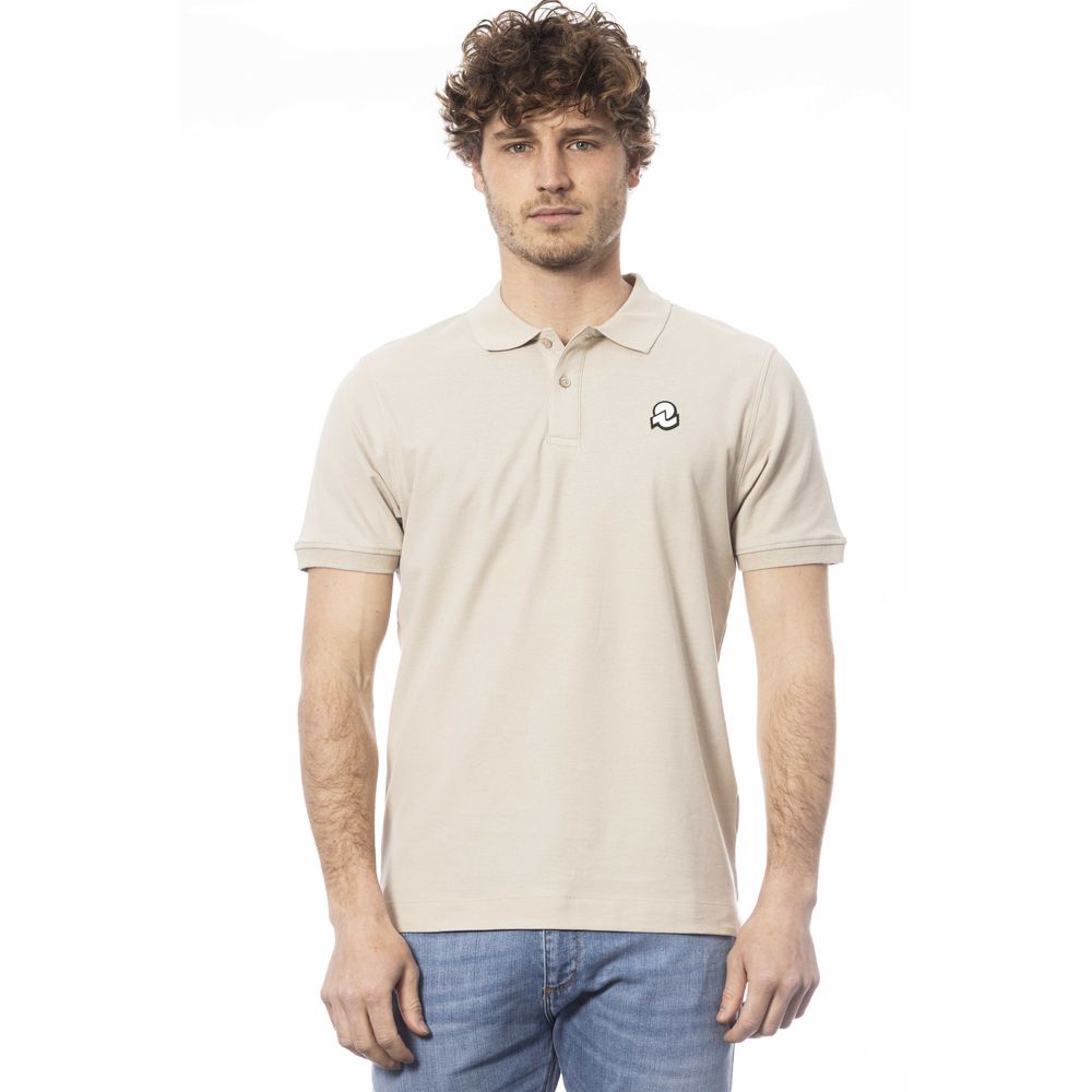 Polo Invicta beige en coton pour homme