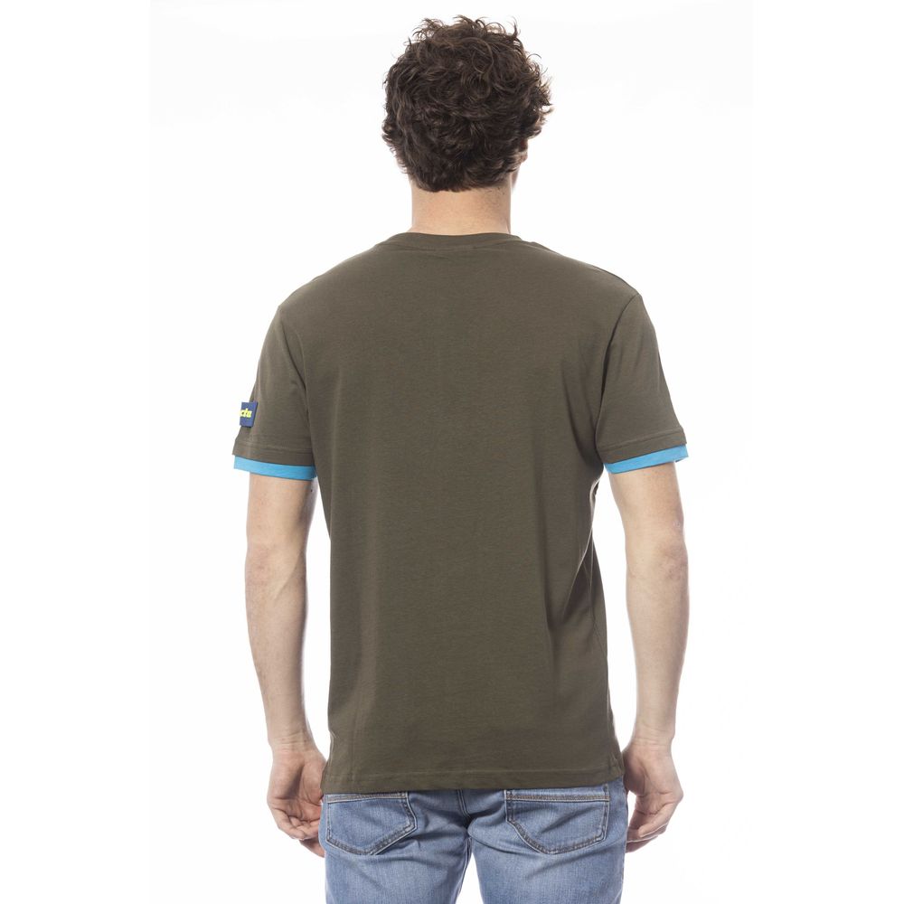 T-shirt homme en coton vert Invicta
