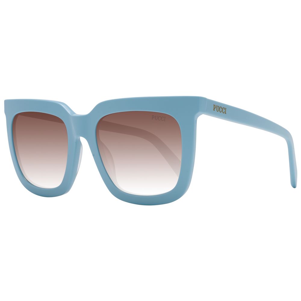 Lunettes de soleil bleues pour femmes Emilio Pucci