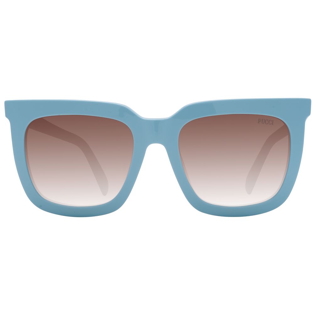 Lunettes de soleil bleues pour femmes Emilio Pucci
