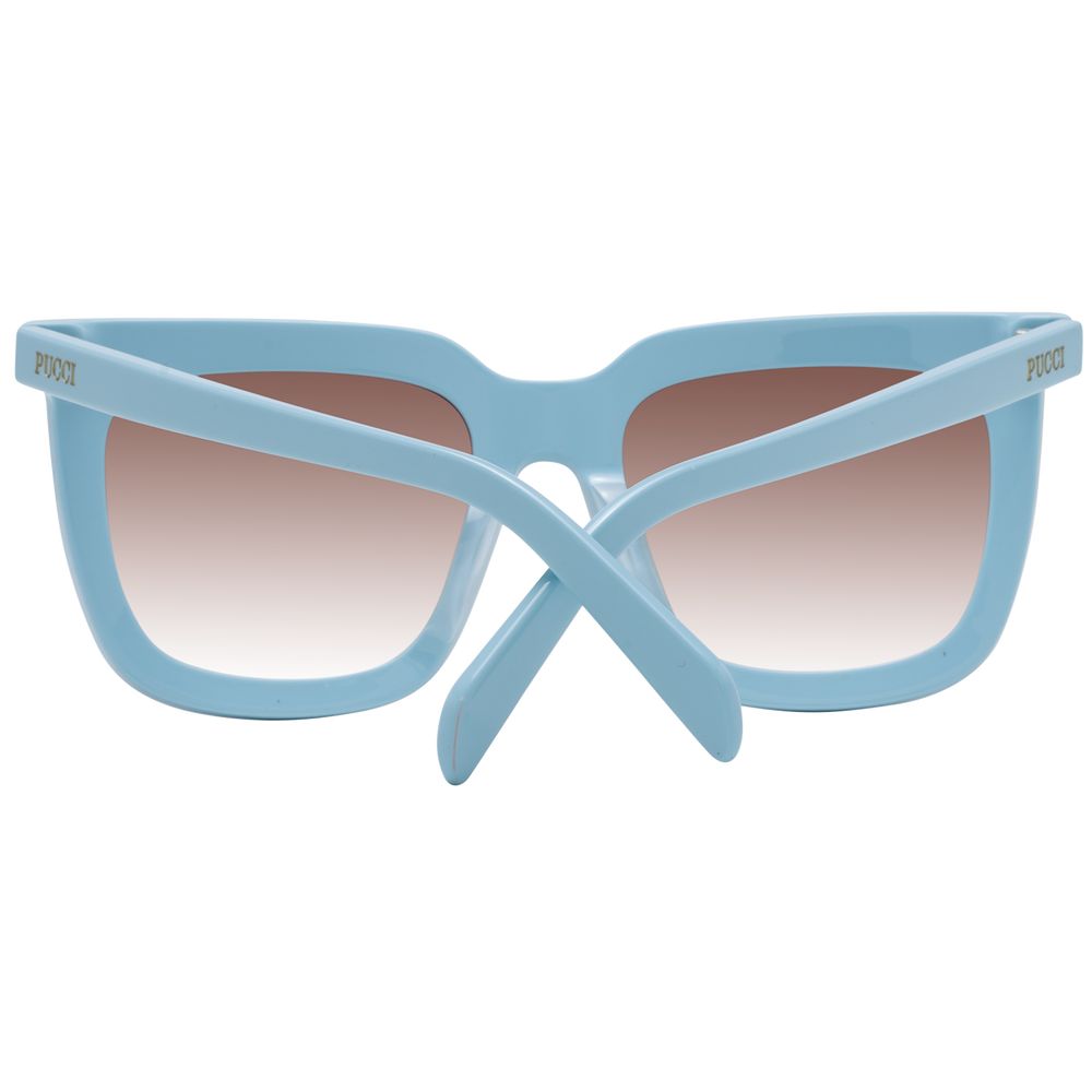 Lunettes de soleil bleues pour femmes Emilio Pucci