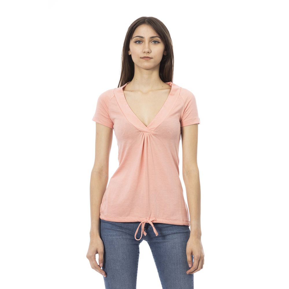 T-shirt femme Trussardi Action en coton multicolore