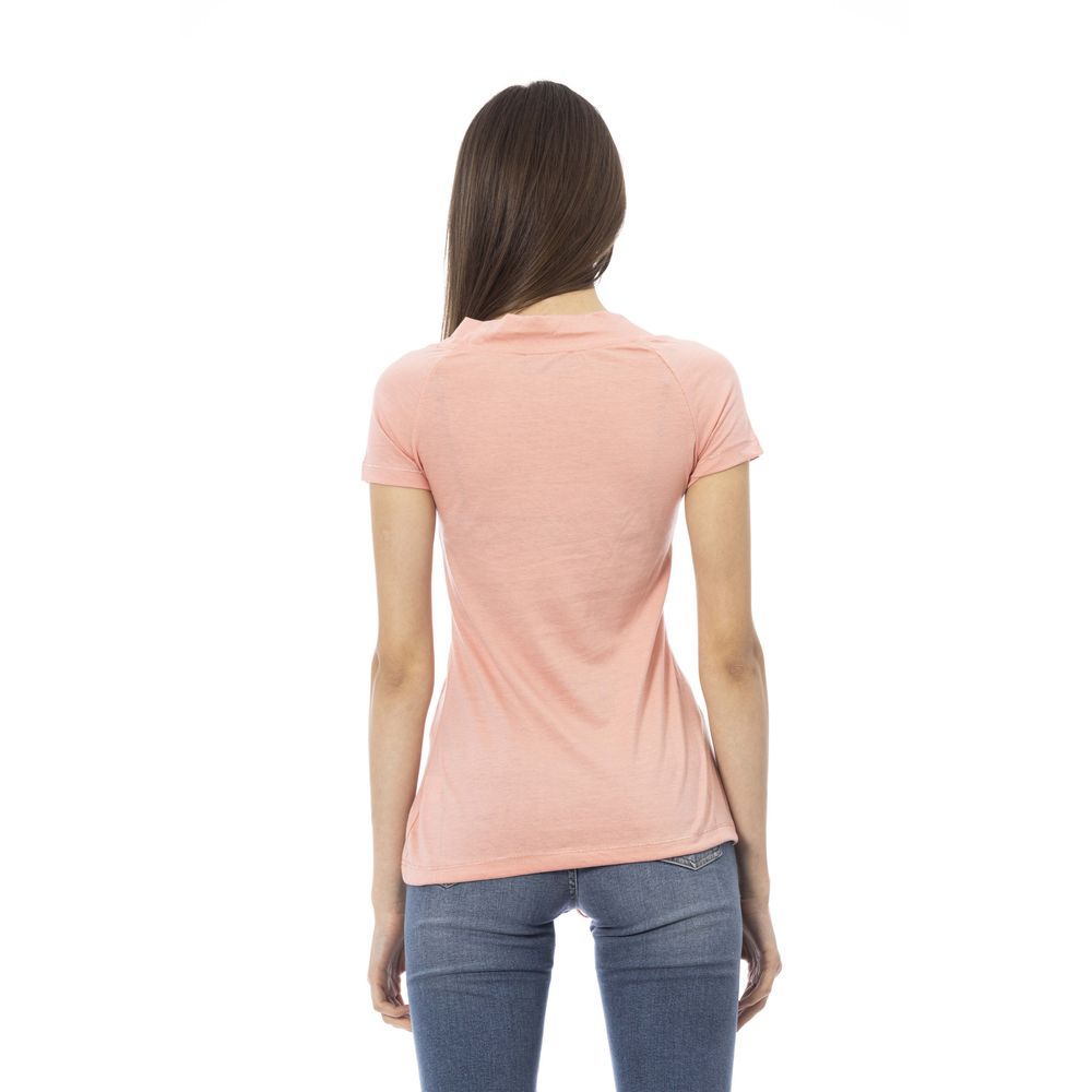 T-shirt femme Trussardi Action en coton multicolore