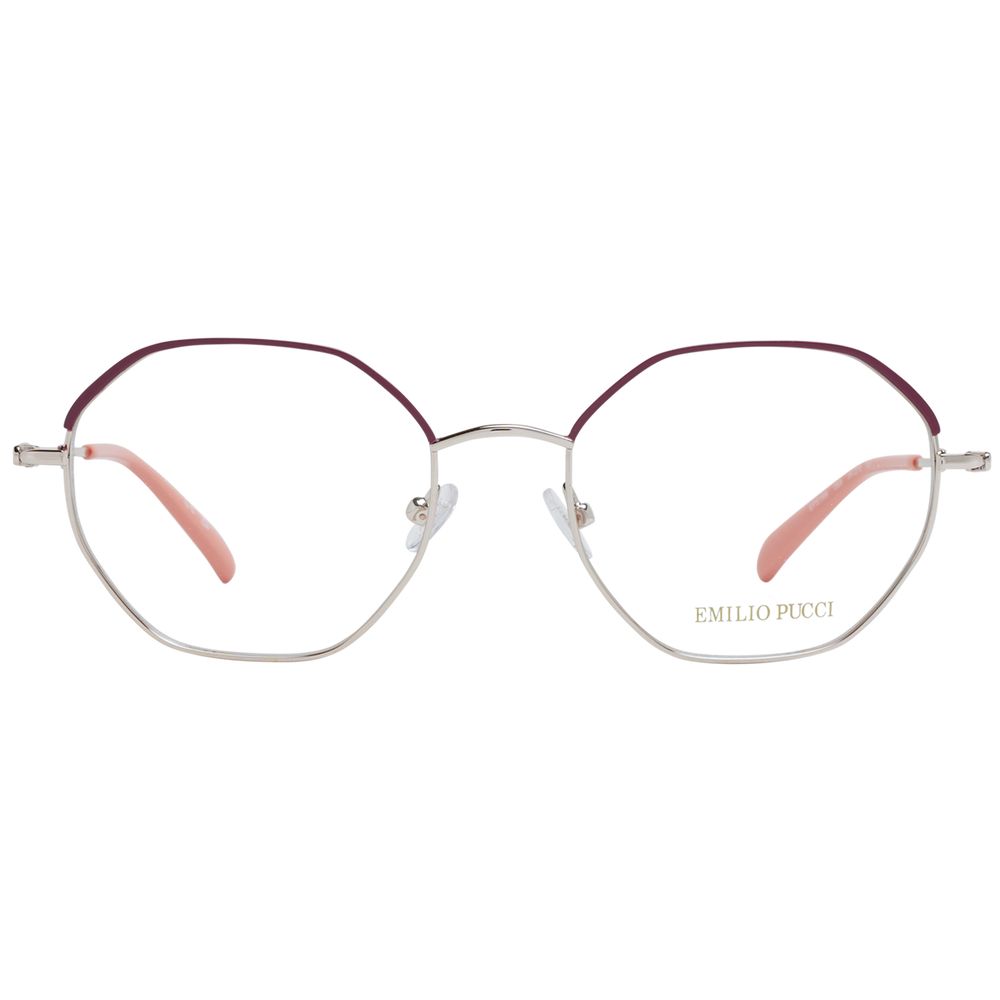 Emilio Pucci Red Metal Glasses (Frames)