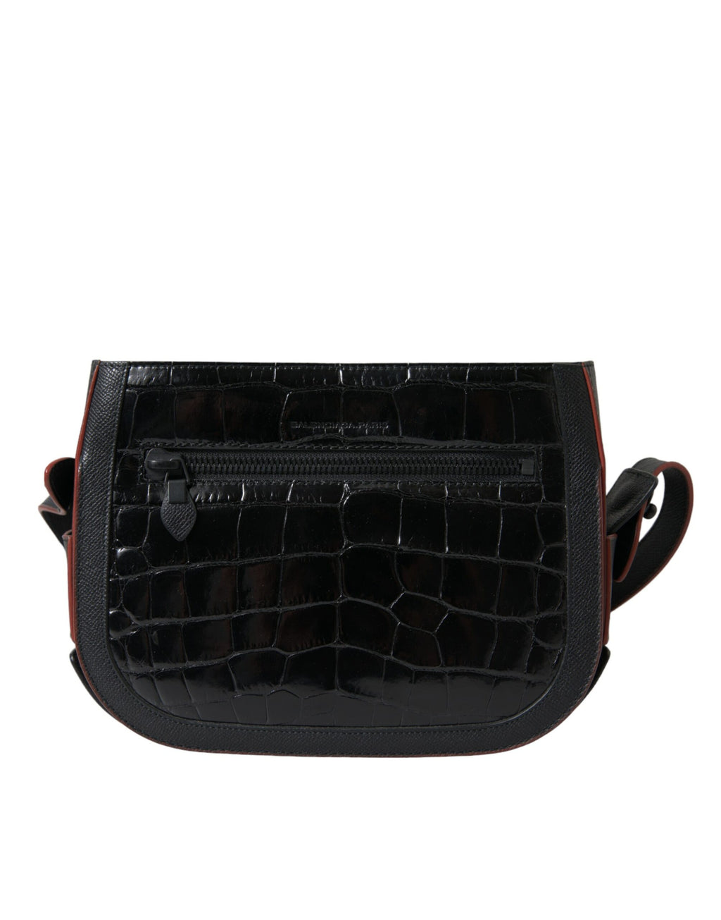 Sac bandoulière en cuir exotique noir Balenciaga