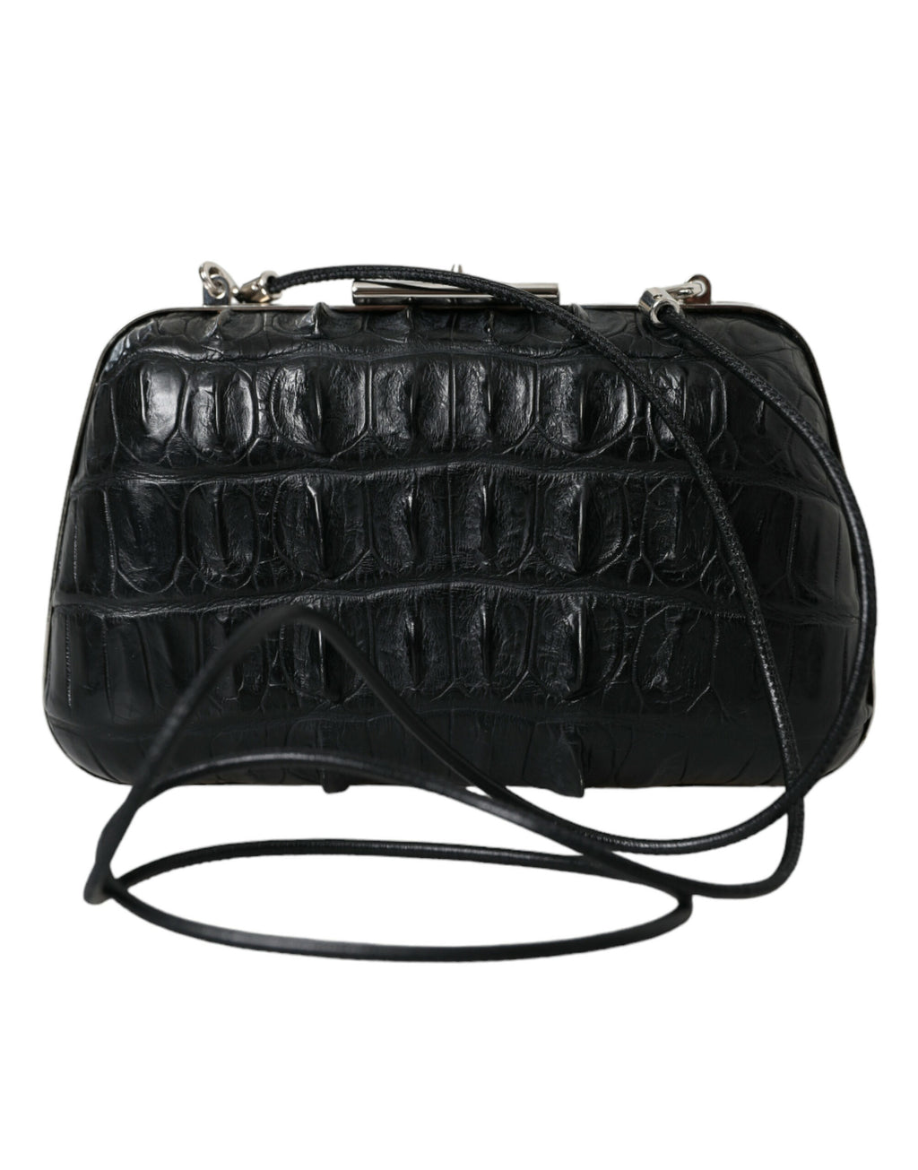 Sac à bandoulière en cuir exotique noir Balenciaga