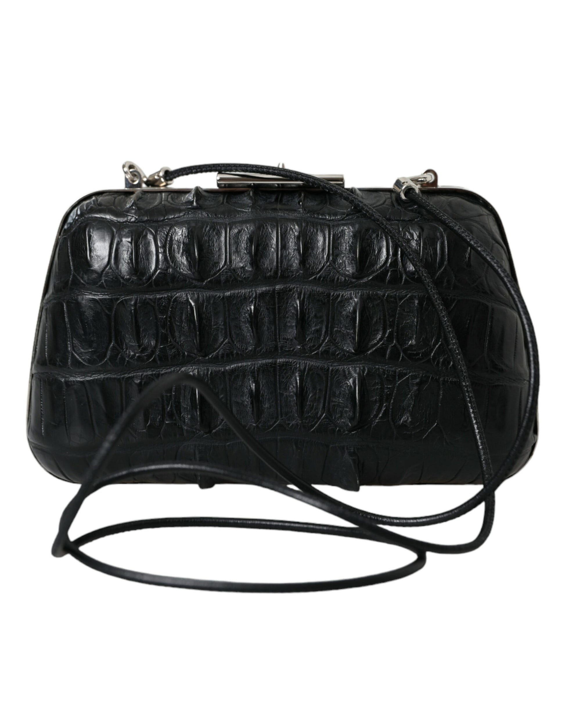 Sac à bandoulière en cuir exotique noir Balenciaga