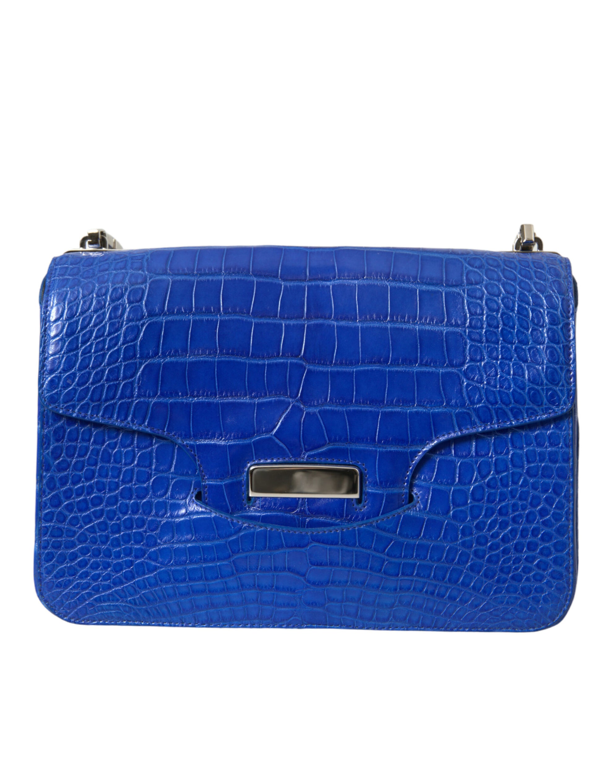 Petit sac à bandoulière Balenciaga Neo Classic en cuir exotique bleu