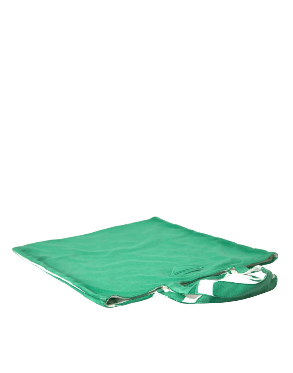 Sac fourre-tout Prada en jersey vert avec logo