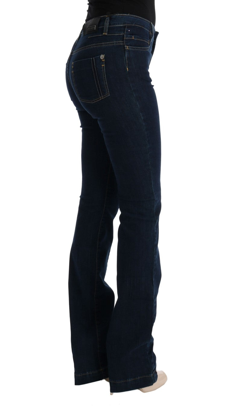 Jean évasé bootcut en coton bleu Costume National