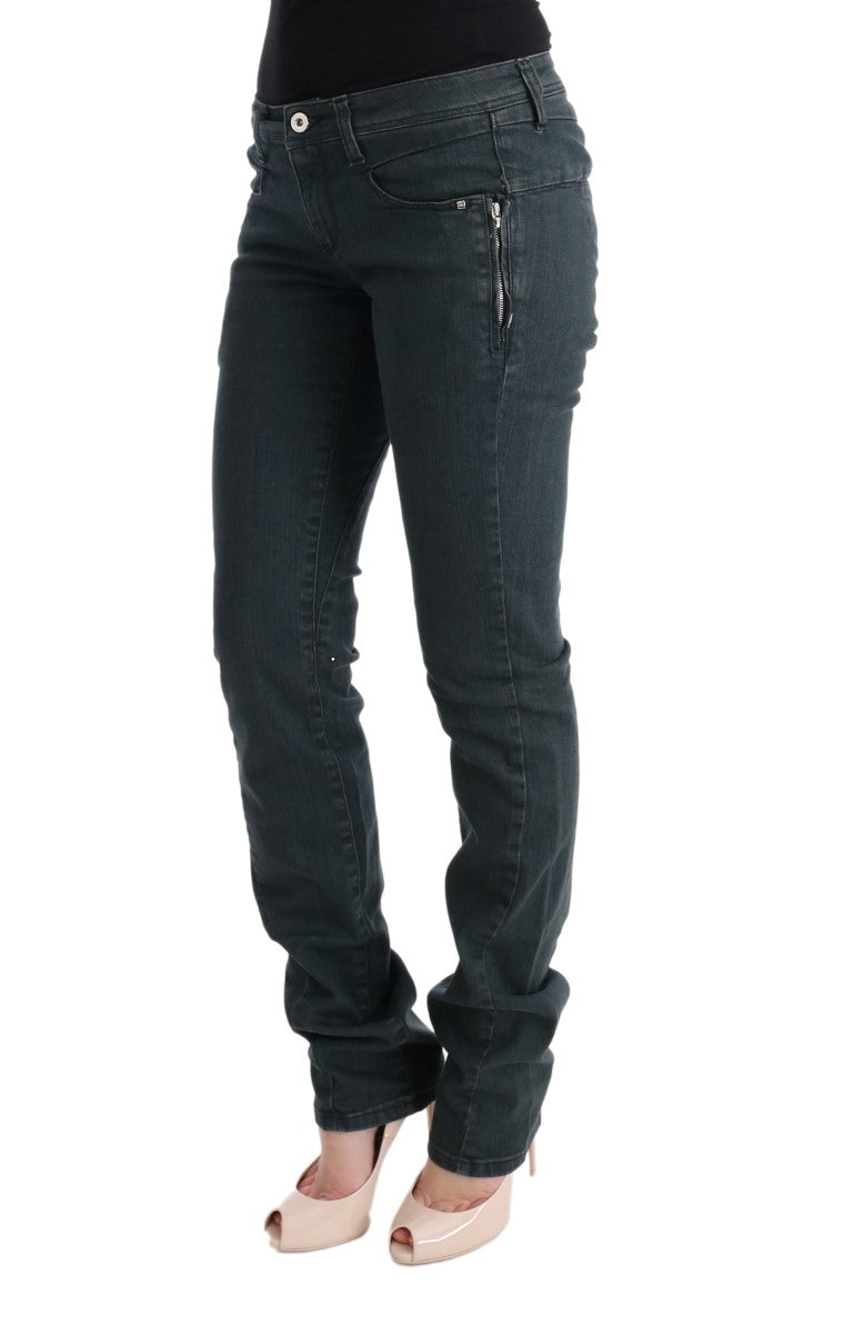Jean super slim en coton gris Costume National