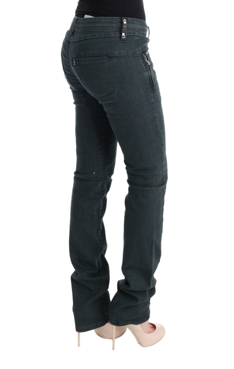 Jean super slim en coton gris Costume National