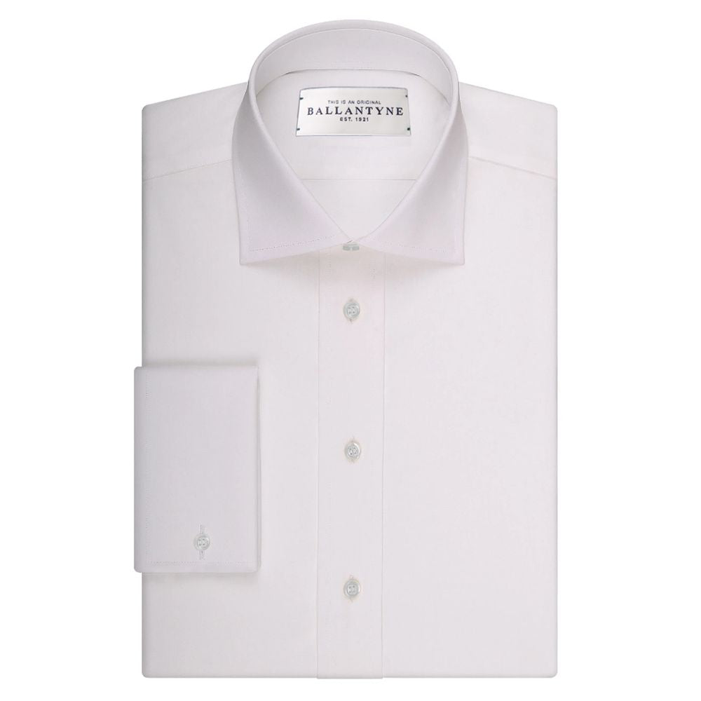 Chemise homme en coton blanc Ballantyne