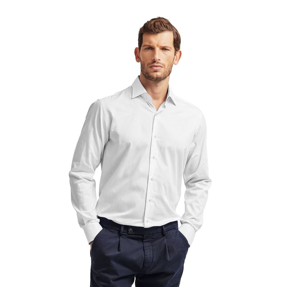 Chemise homme en coton blanc Ballantyne