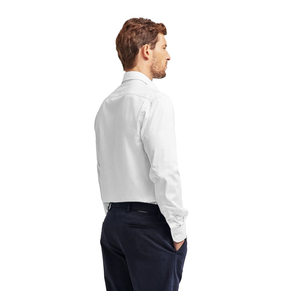 Chemise homme en coton blanc Ballantyne