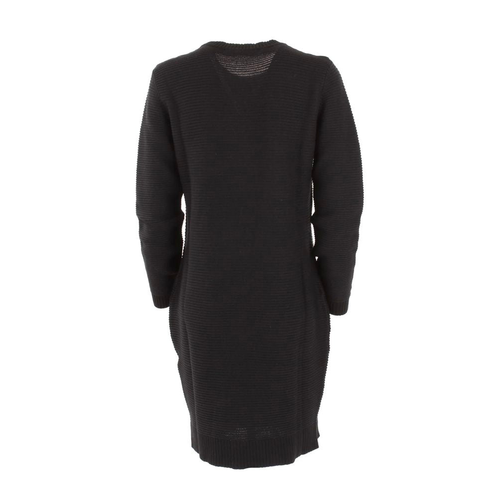 Robe en laine mélangée à motif cœur chic Love Moschino