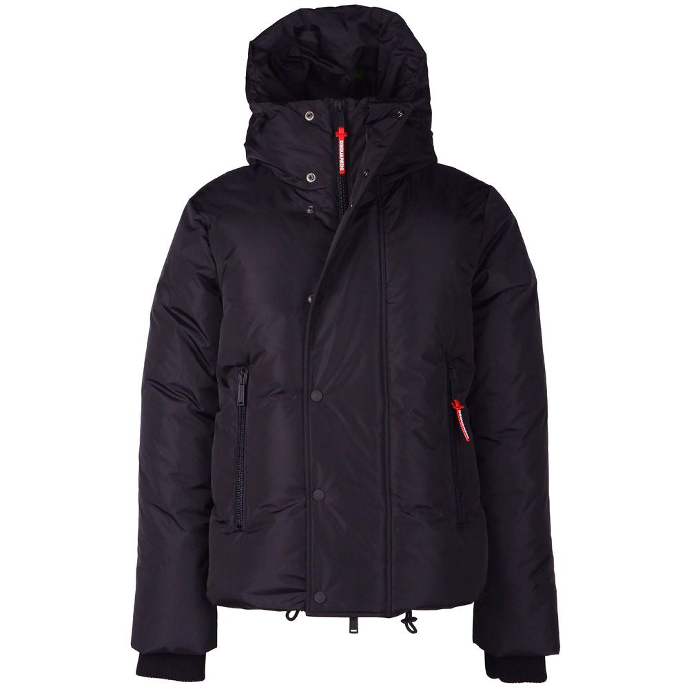 Veste en nylon noir Dsquared² pour homme