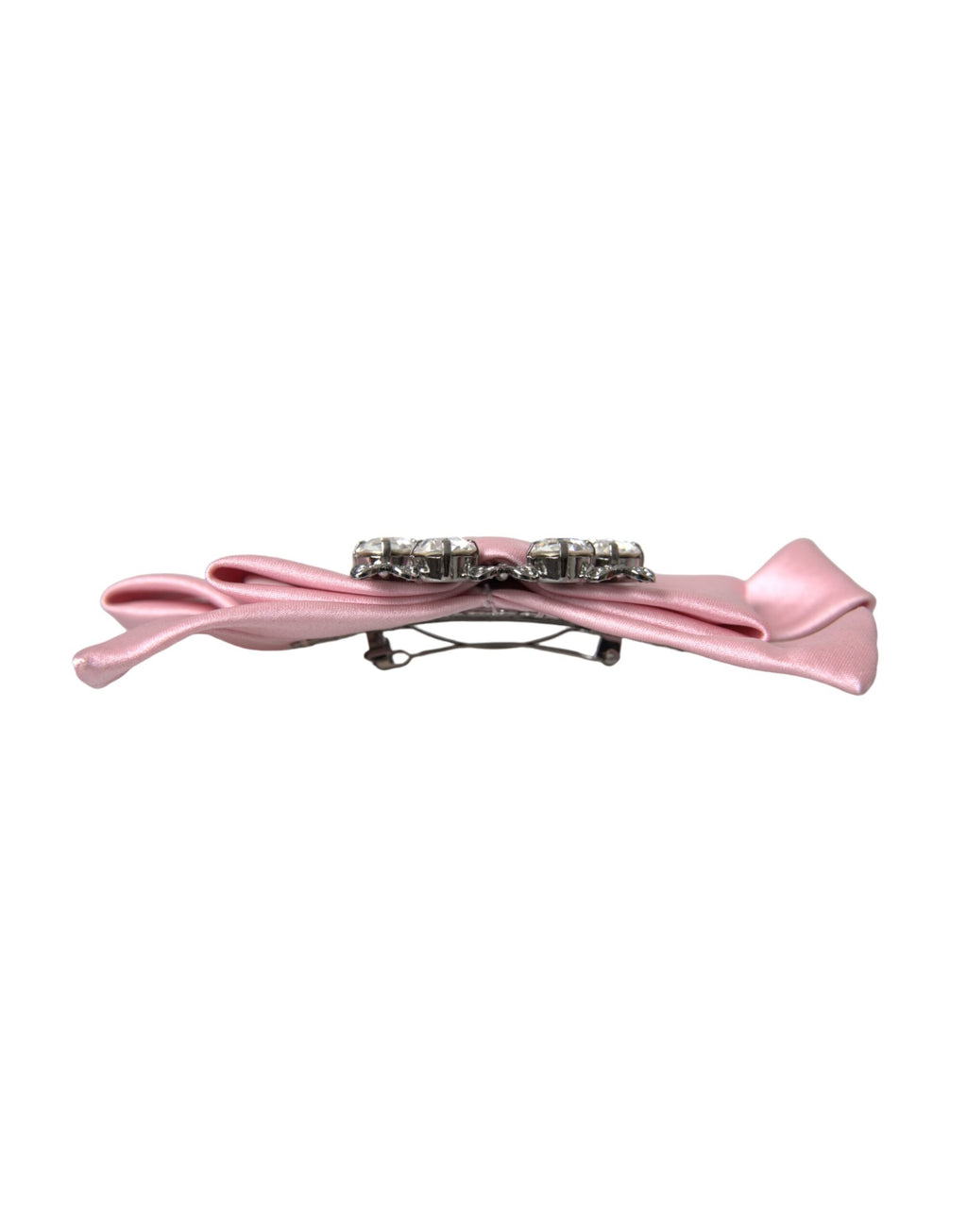Broche à cheveux Dolce &amp; Gabbana en cristal satiné rose