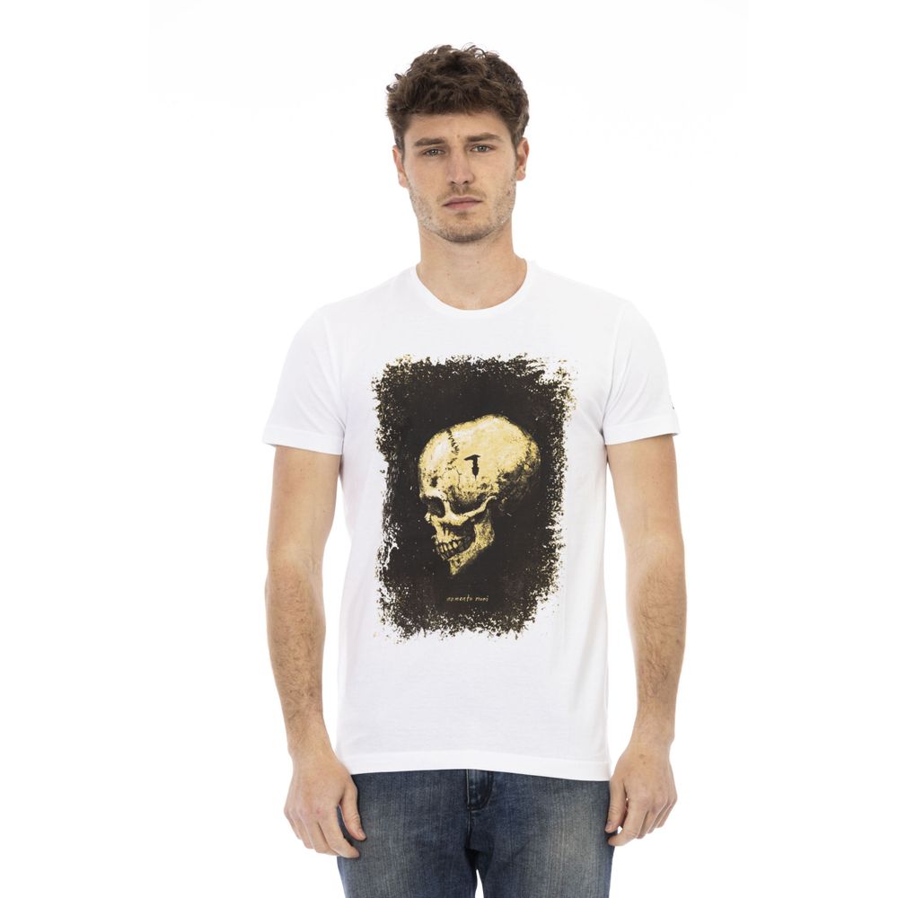 T-shirt homme Trussardi Action en coton blanc