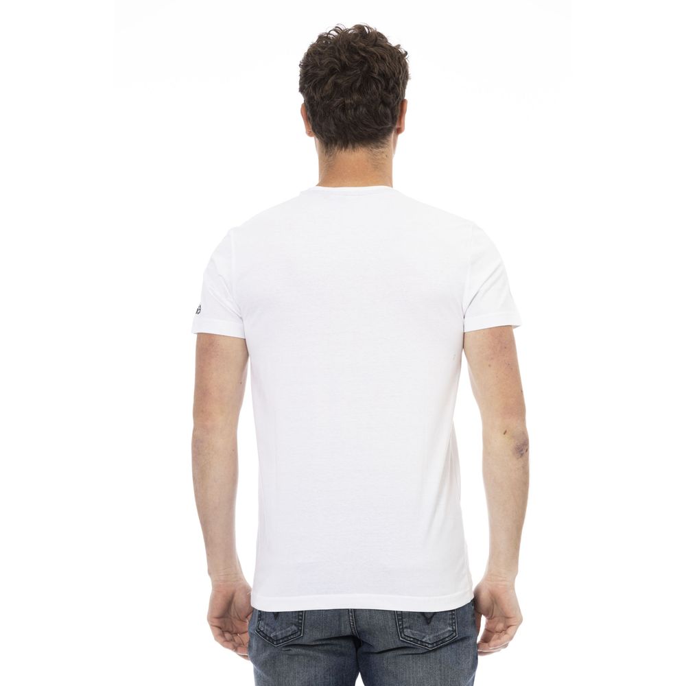 T-shirt homme Trussardi Action en coton blanc