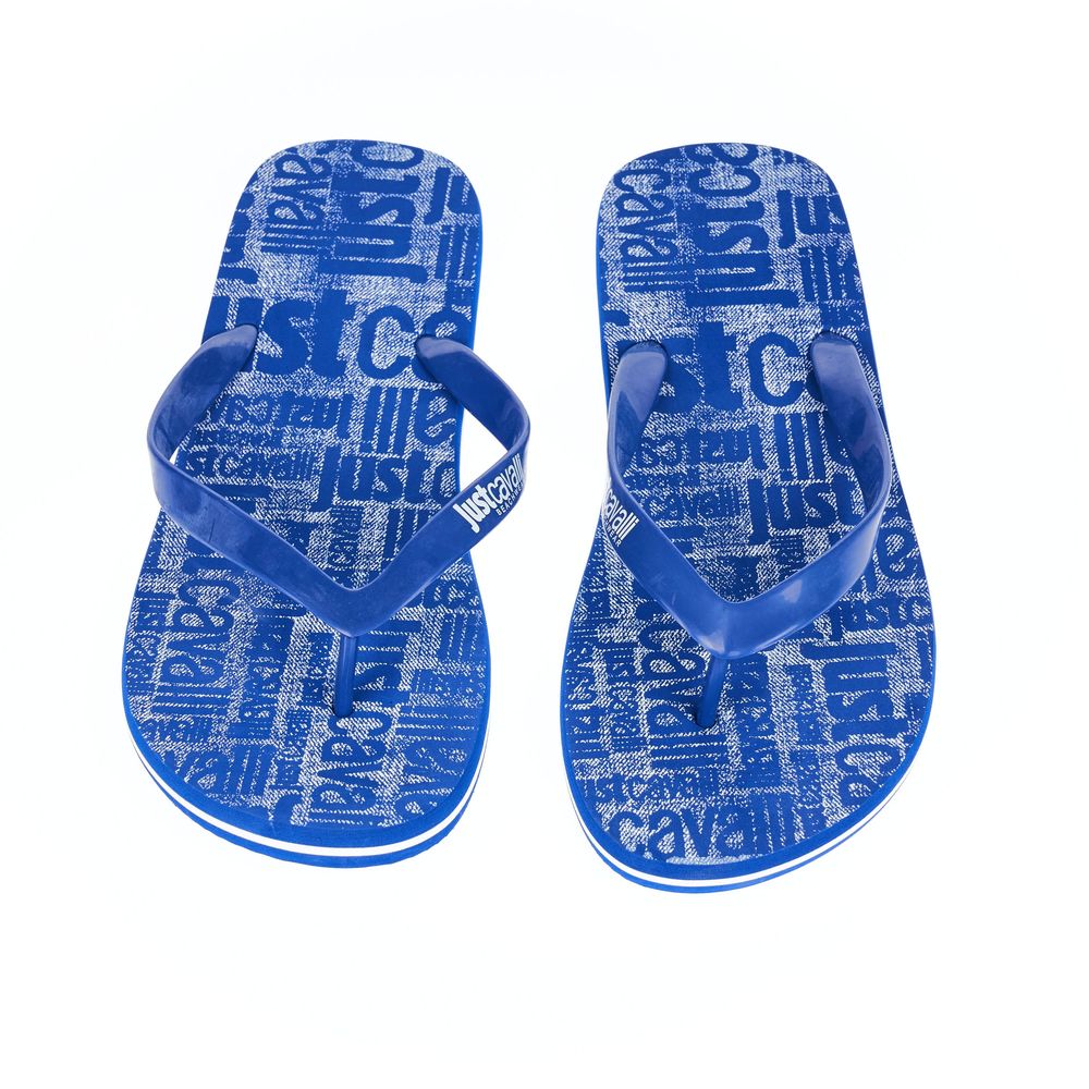 Sandale pour homme Just Cavalli bleu clair EVA