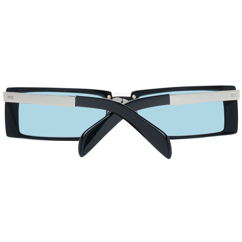 Lunettes de soleil noires pour femmes Emilio Pucci
