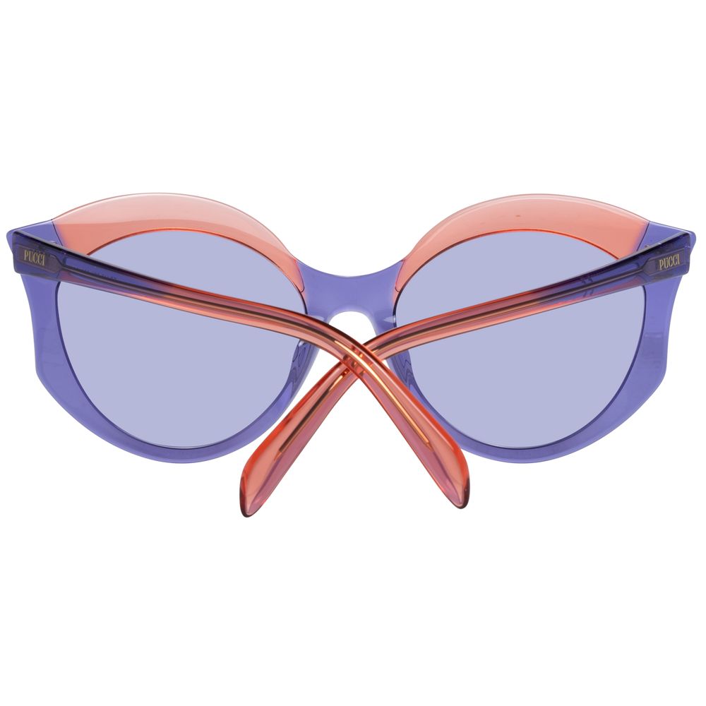 Lunettes de soleil violettes pour femmes Emilio Pucci