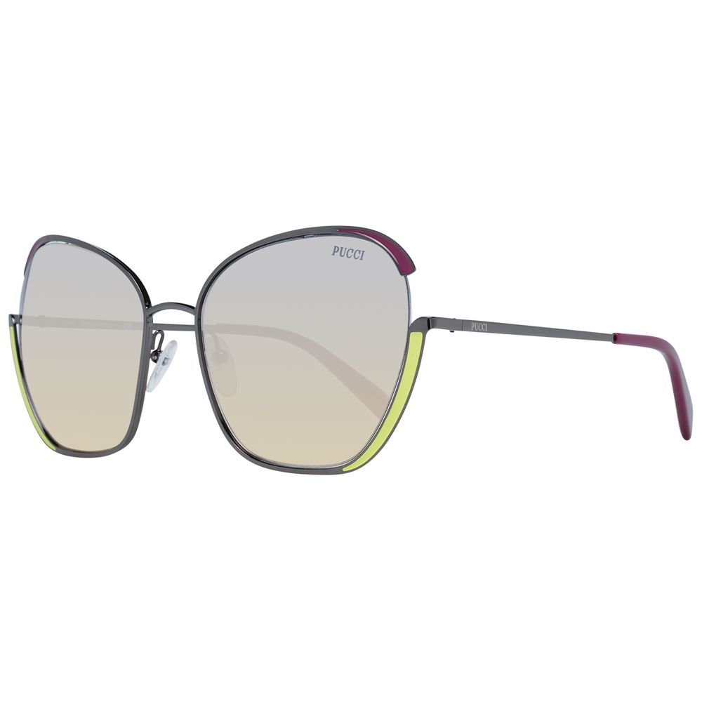 Lunettes de soleil grises pour femme Emilio Pucci
