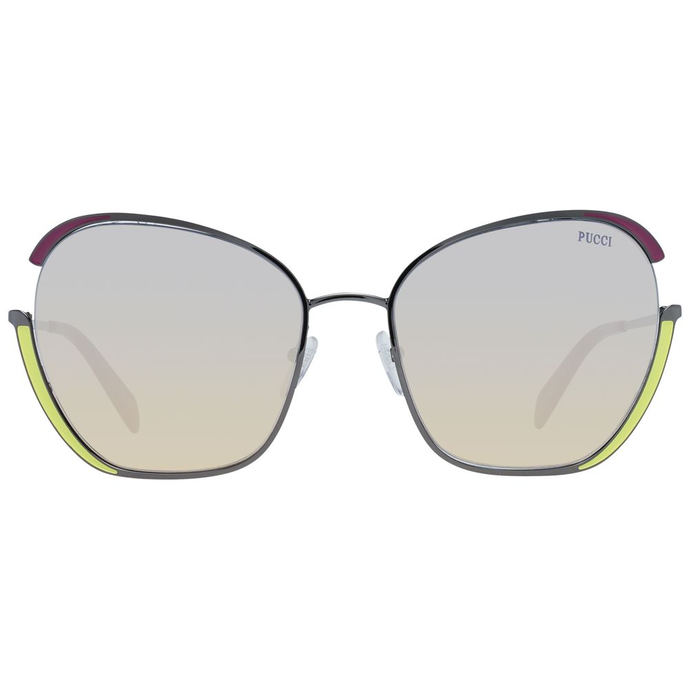 Lunettes de soleil grises pour femme Emilio Pucci