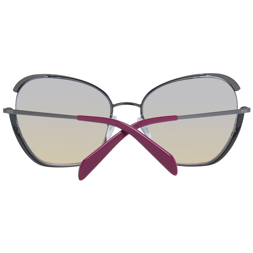 Lunettes de soleil grises pour femme Emilio Pucci