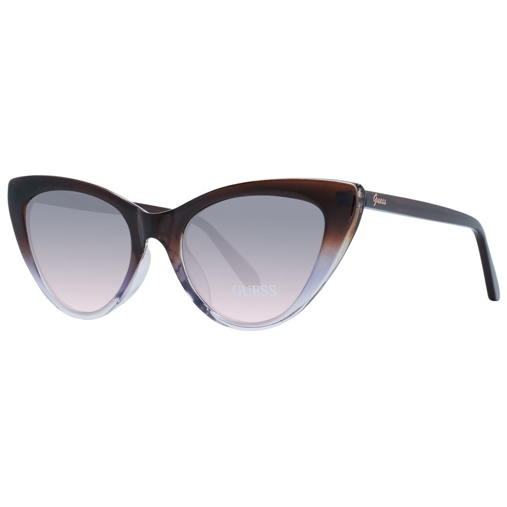 Lunettes de soleil Guess marron pour femme