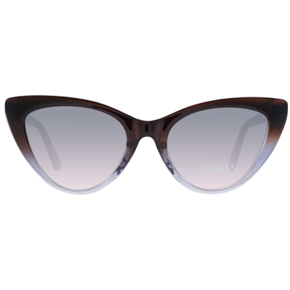Lunettes de soleil Guess marron pour femme