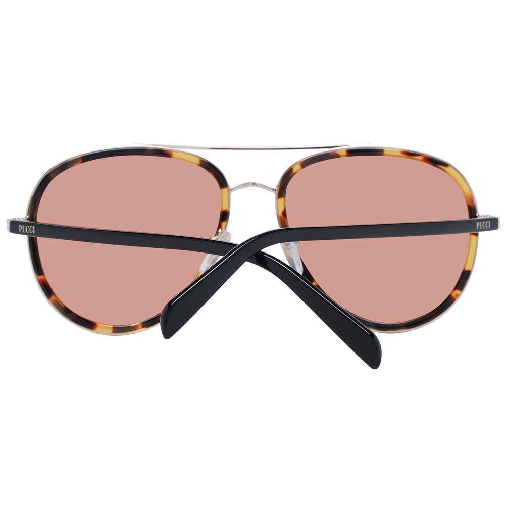 Lunettes de soleil marron pour femme Emilio Pucci