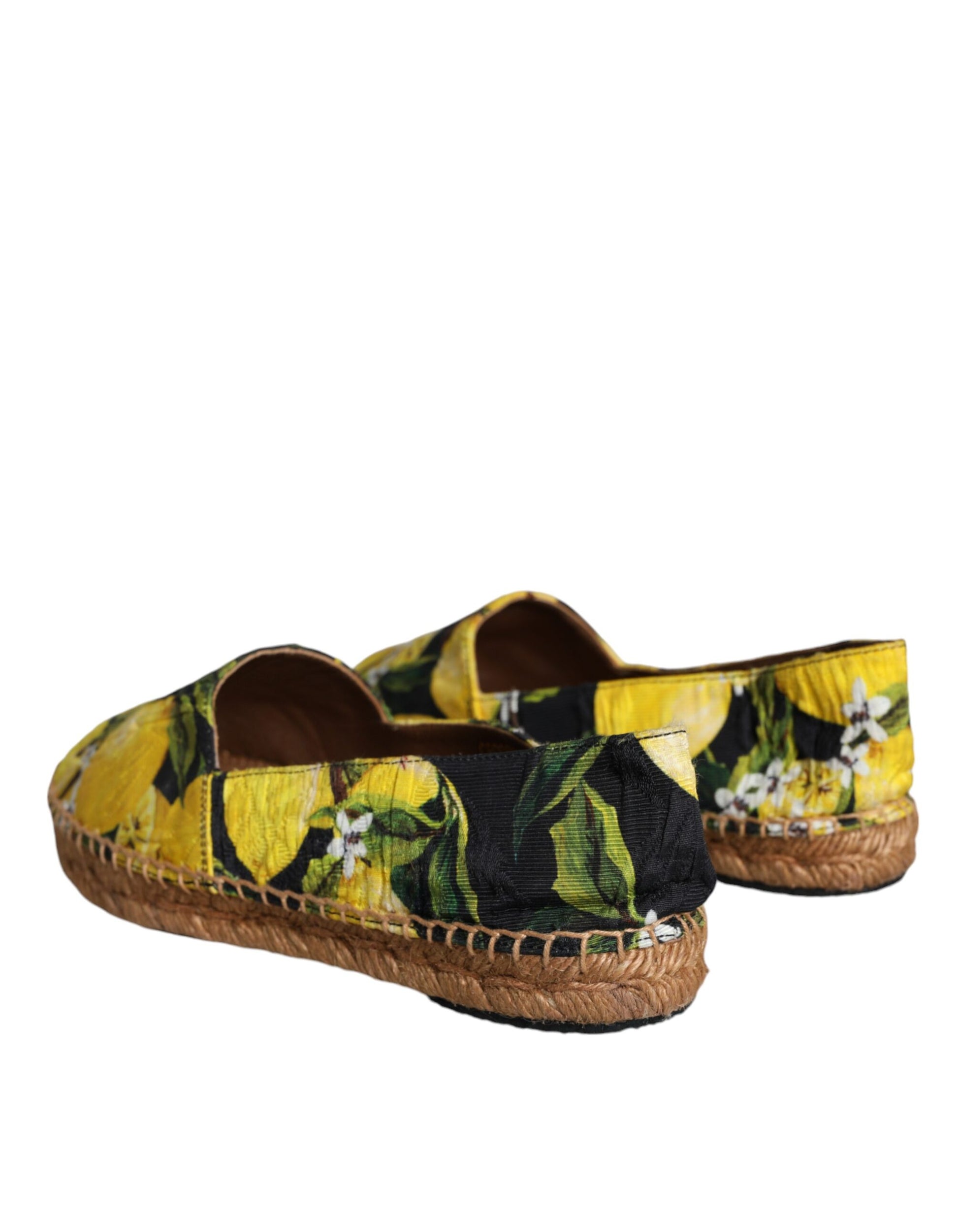 Espadrilles à enfiler Dolce &amp; Gabbana multicolores citron