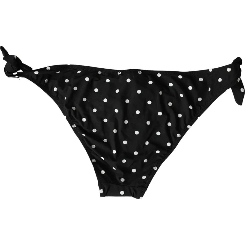 Maillot de bain Dolce &amp; Gabbana à pois noirs