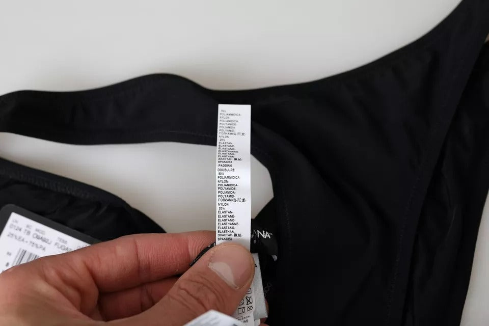 Maillot de bain Dolce &amp; Gabbana en nylon noir