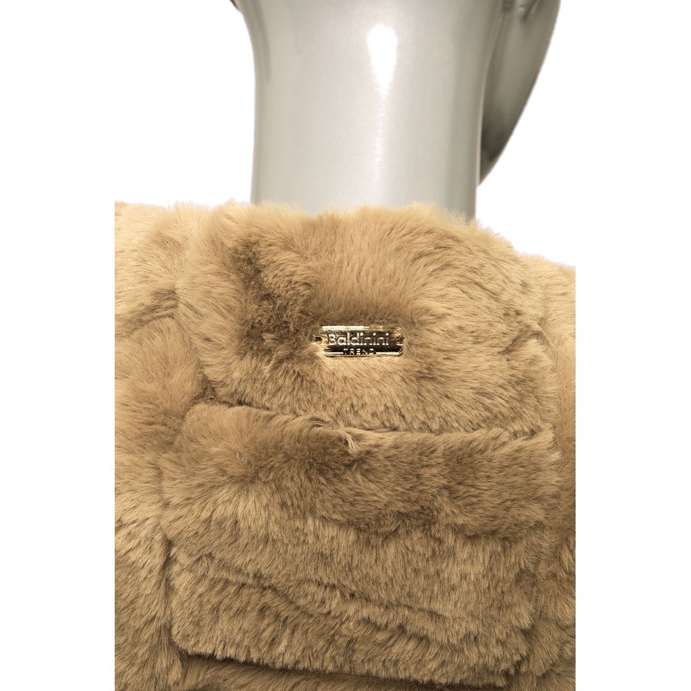 Veste femme en polyester beige tendance Baldinini