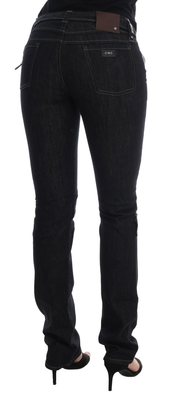 Jean slim bleu en coton stretch Costume National