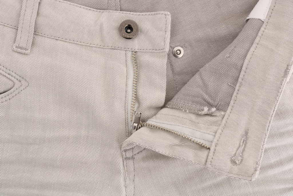 Jean slim en coton stretch blanc Costume National