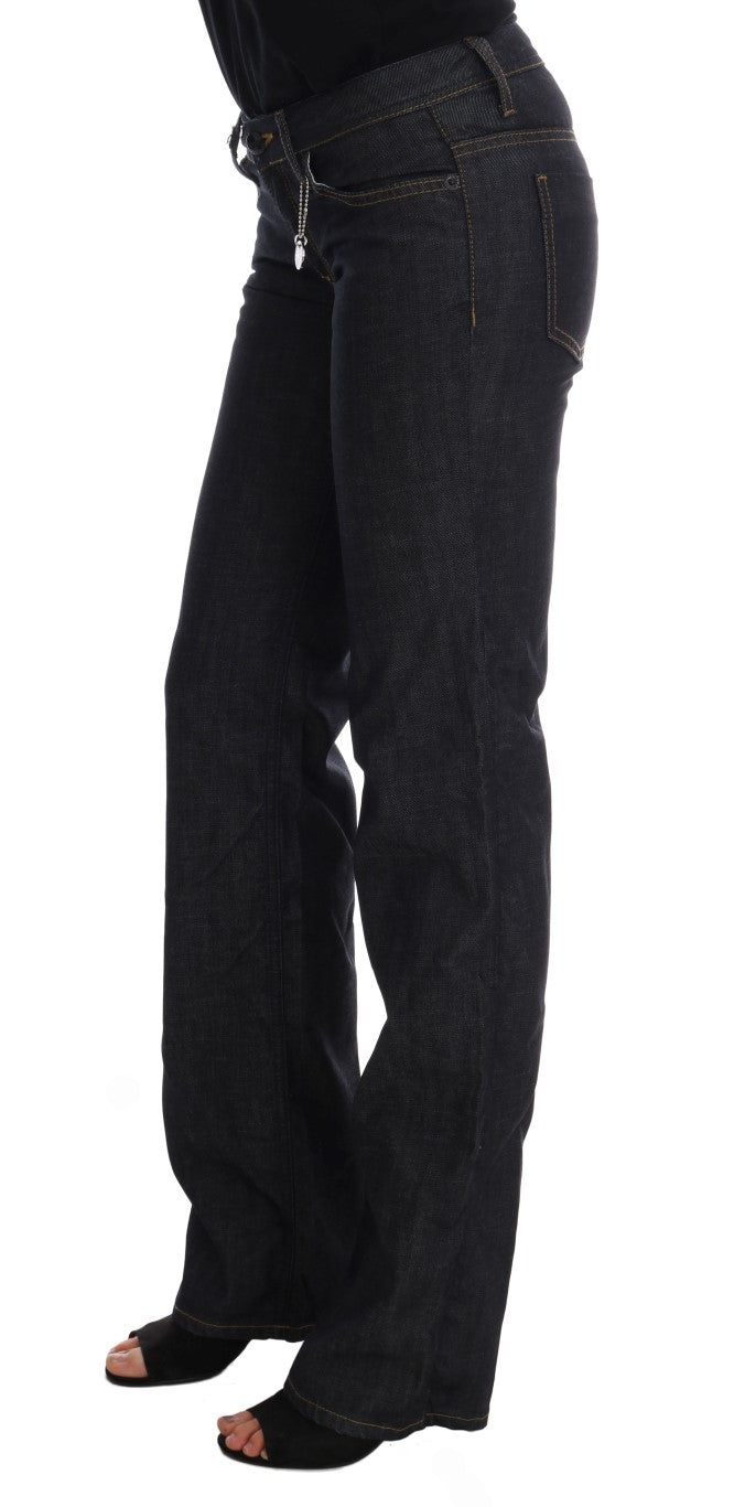 Jean coupe classique en coton bleu foncé Costume National