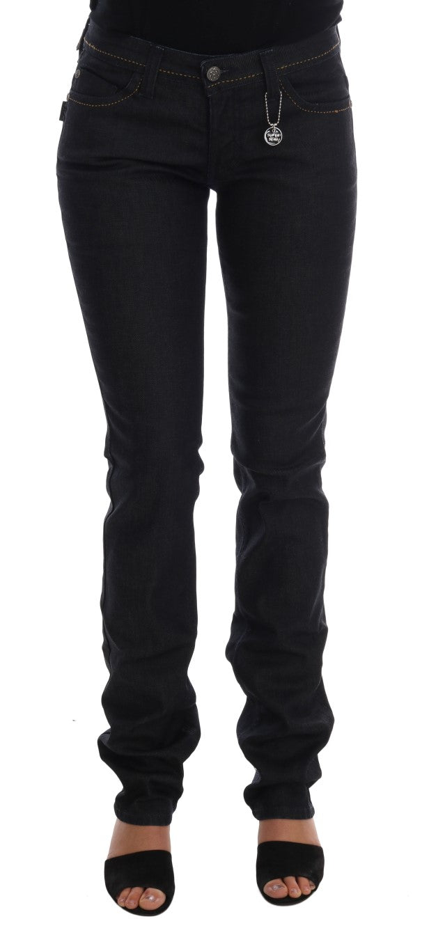 Jean slim bleu en coton stretch Costume National
