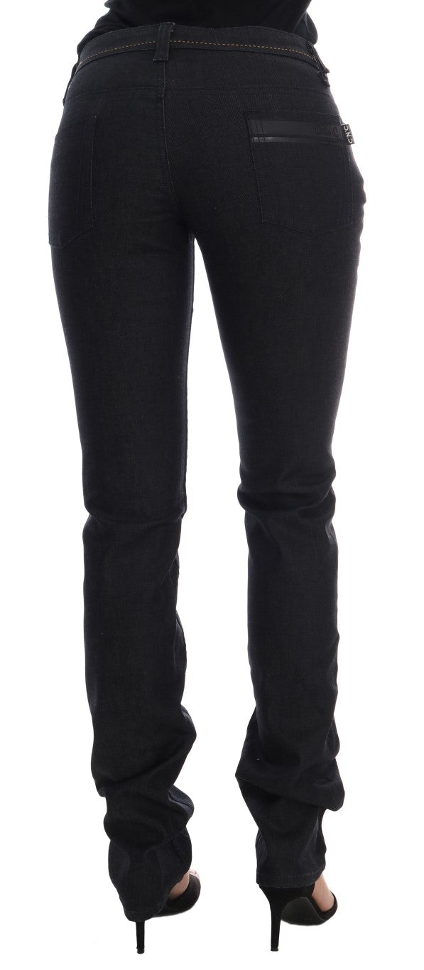 Jean slim bleu en coton stretch Costume National