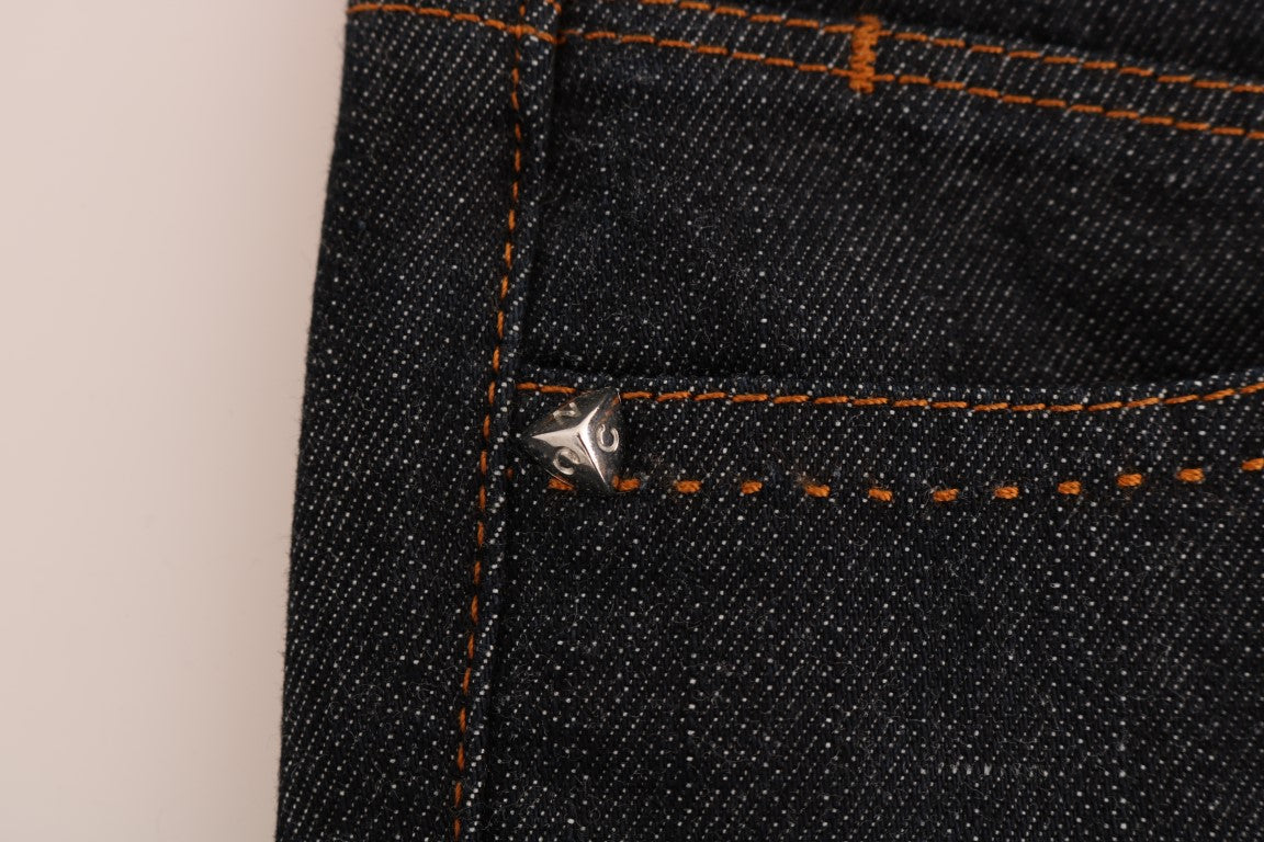 Jean slim bleu en coton stretch Costume National