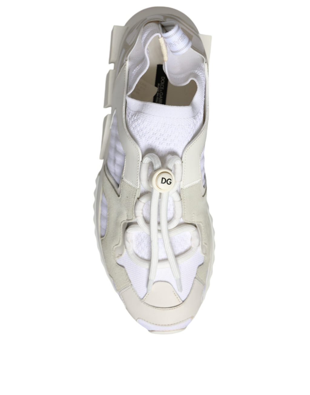 Baskets de randonnée Sorrento blanches en maille Dolce &amp; Gabbana
