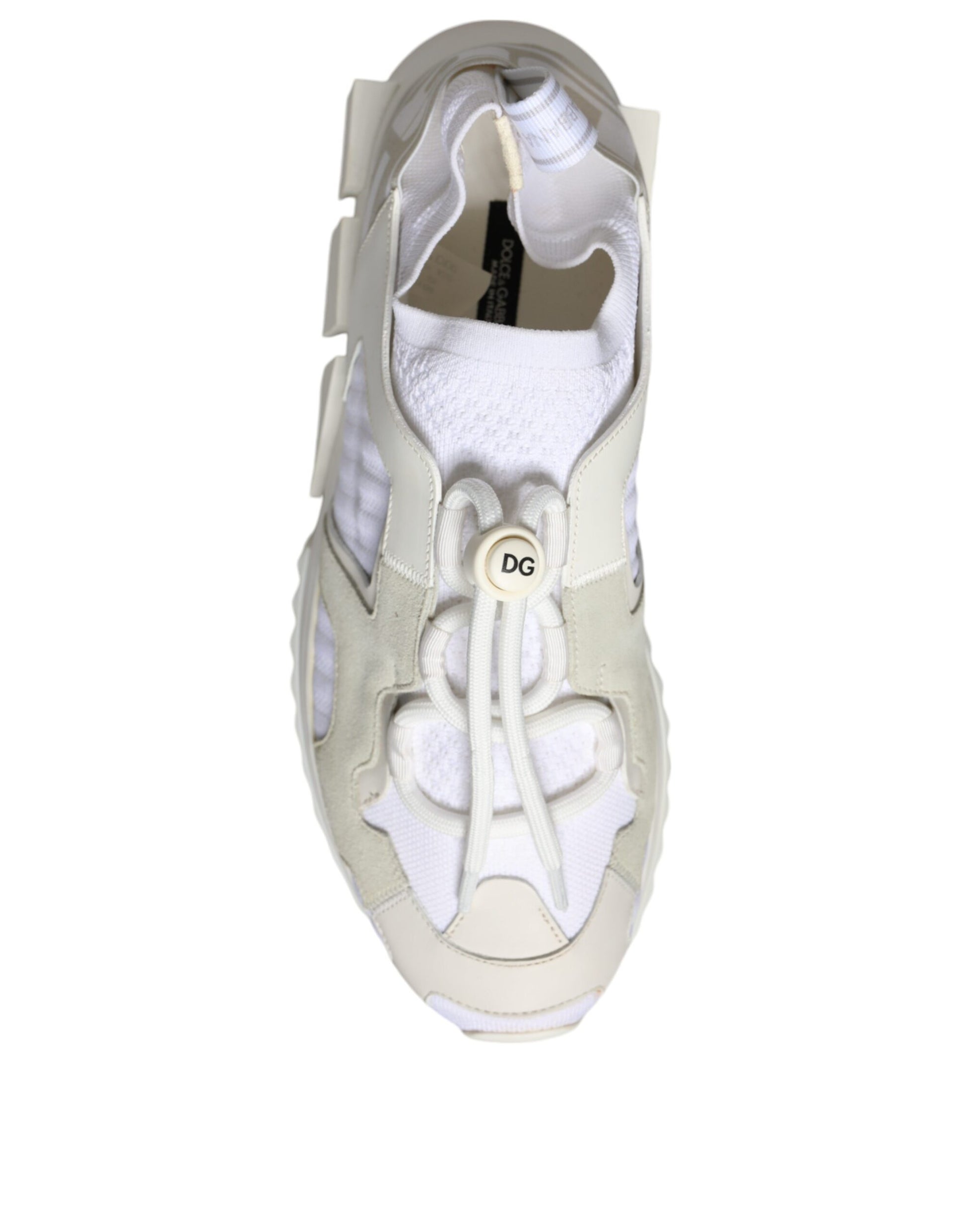 Baskets de randonnée Sorrento blanches en maille Dolce &amp; Gabbana